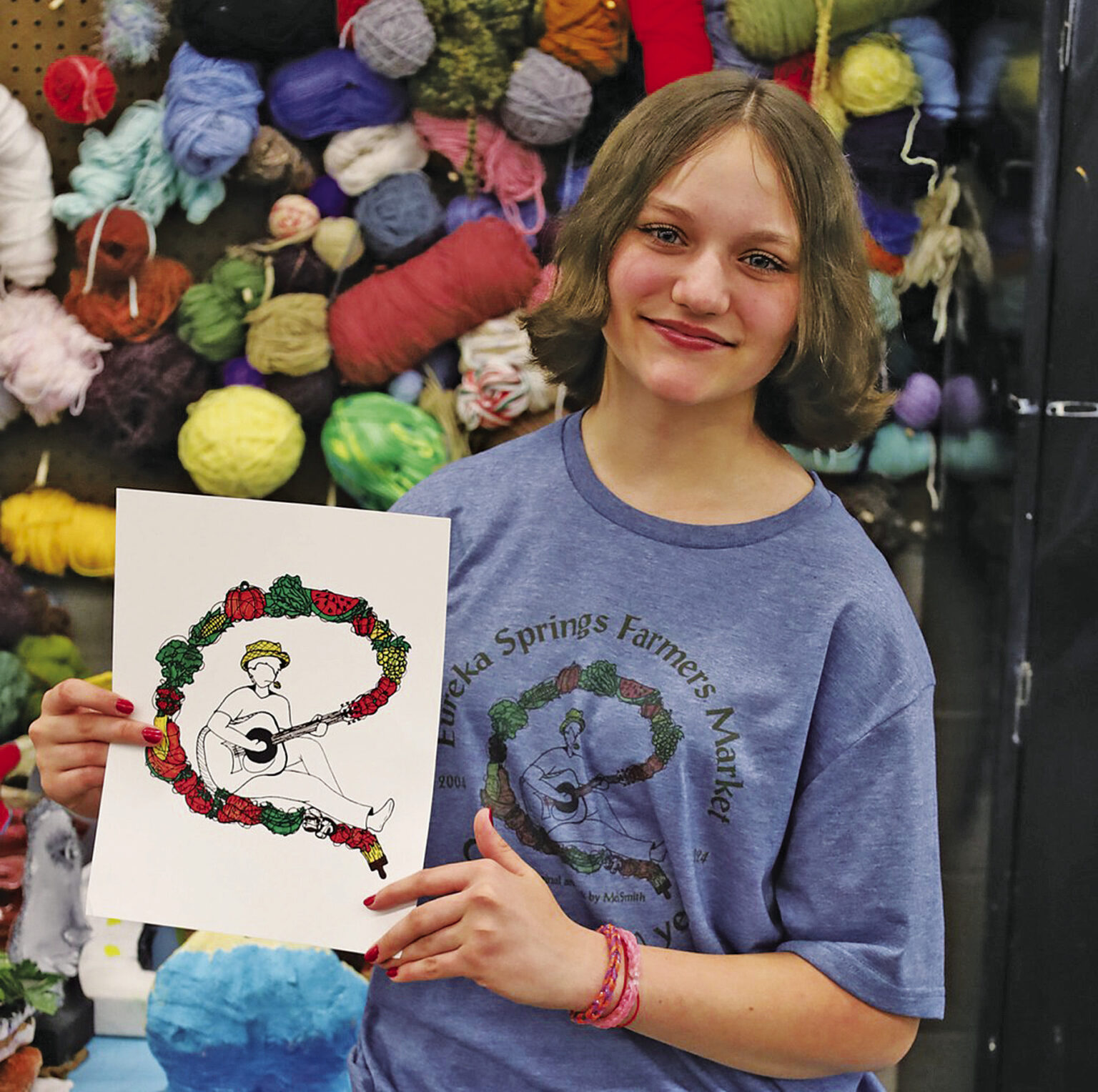 Farmers Market Fashion - Eureka Spring Times-Echo